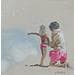 Painting Maman splash by Sand | Painting Figurative Acrylic Life style