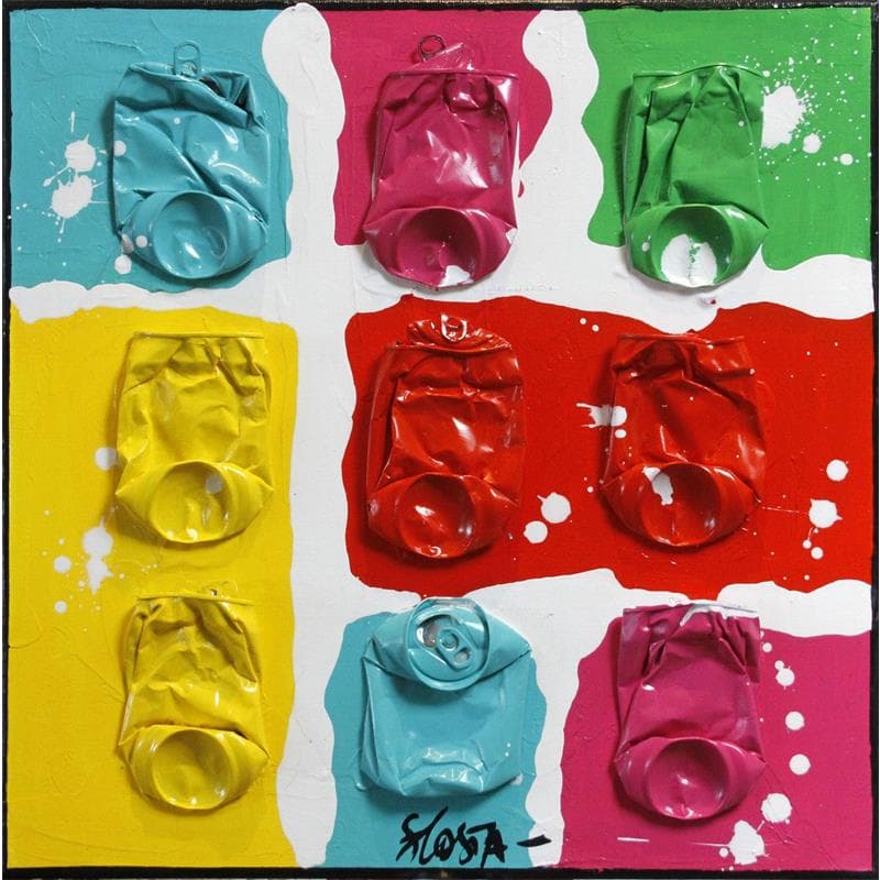 Painting Mini candy by Costa Sophie | Painting Pop-art Acrylic Pop icons
