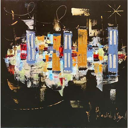 Painting Down town by Bastide d´Izard Armelle | Painting