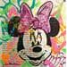 Peinture Minnie par Miller Jen  | Tableau Street Art Icones Pop