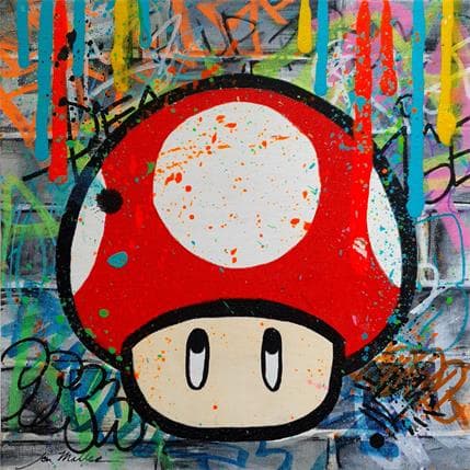 Painting Super champ by Miller Jen  | Painting Street art Pop icons
