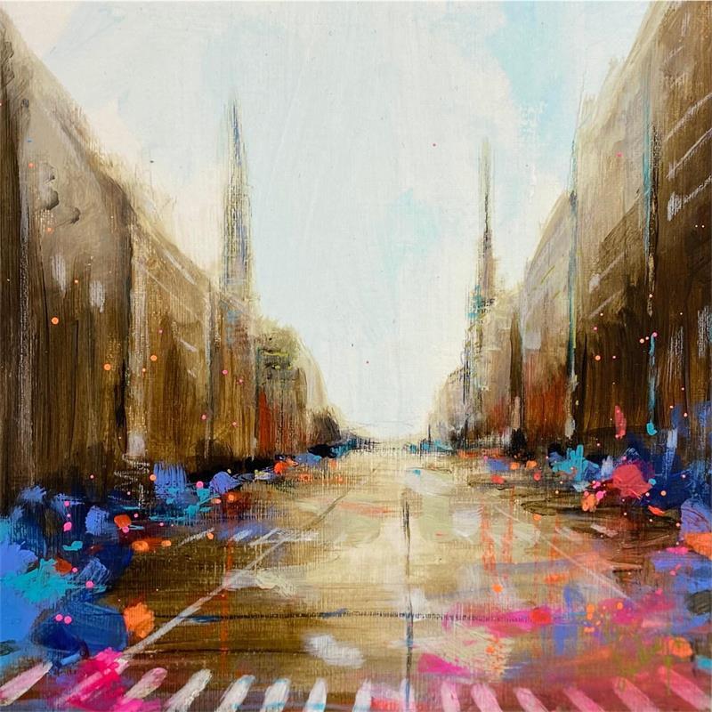 Painting Urban Stories 6 by Solveiga | Painting Acrylic