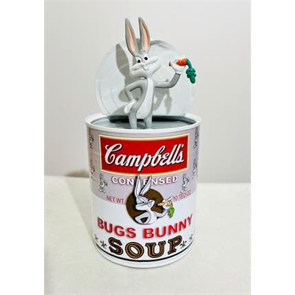 Skulptur Bugs Bunny von TED | Skulptur Pop-Art Mischtechnik Pop-Ikonen