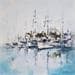 Painting Mandelieu-La Napoule by Poumelin Richard | Painting Figurative Marine Oil