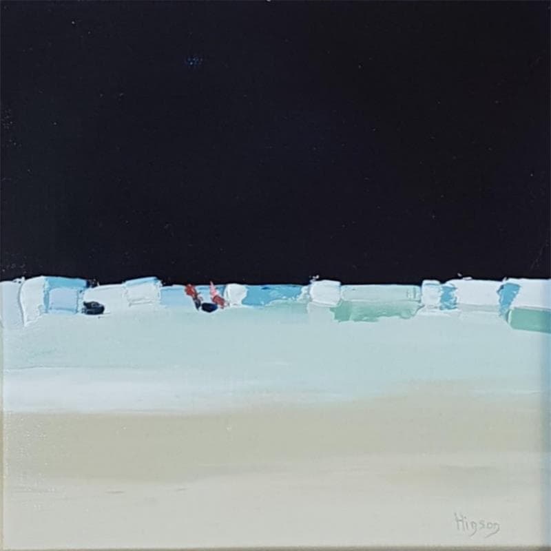 Painting Utopie 4 by Hirson Sandrine  | Painting Abstract Minimalist Oil