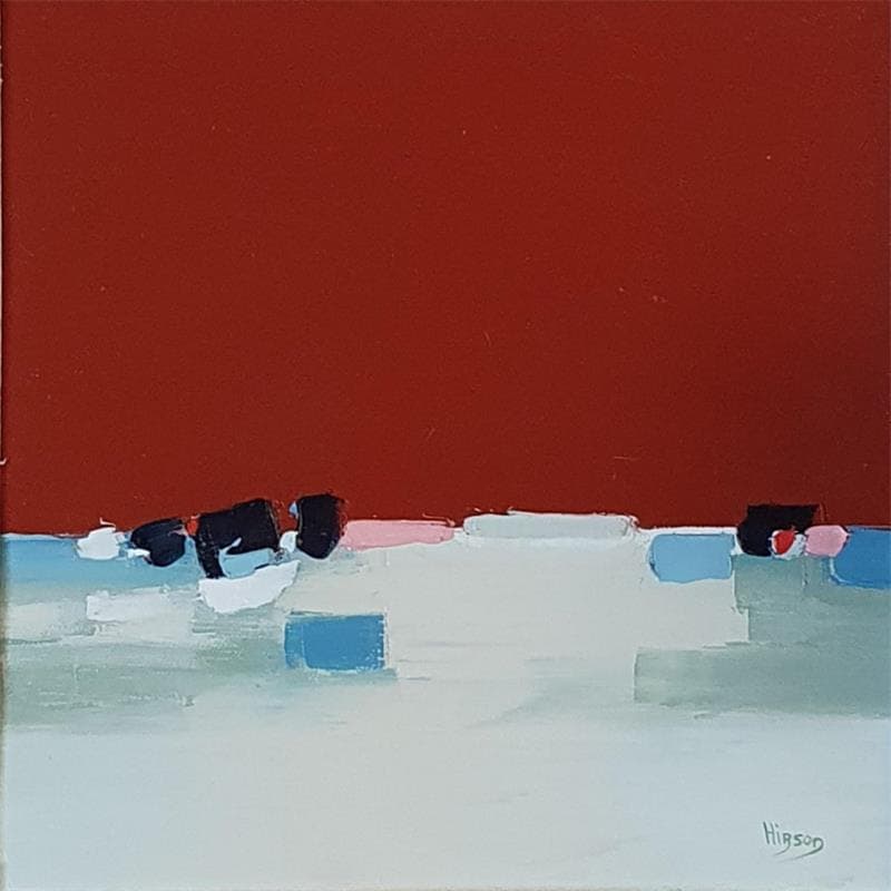 Painting Variation 4 by Hirson Sandrine  | Painting Abstract Minimalist Oil