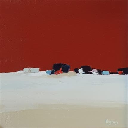 Peinture Variation 5 par Hirson Sandrine  | Tableau  Huile minimaliste