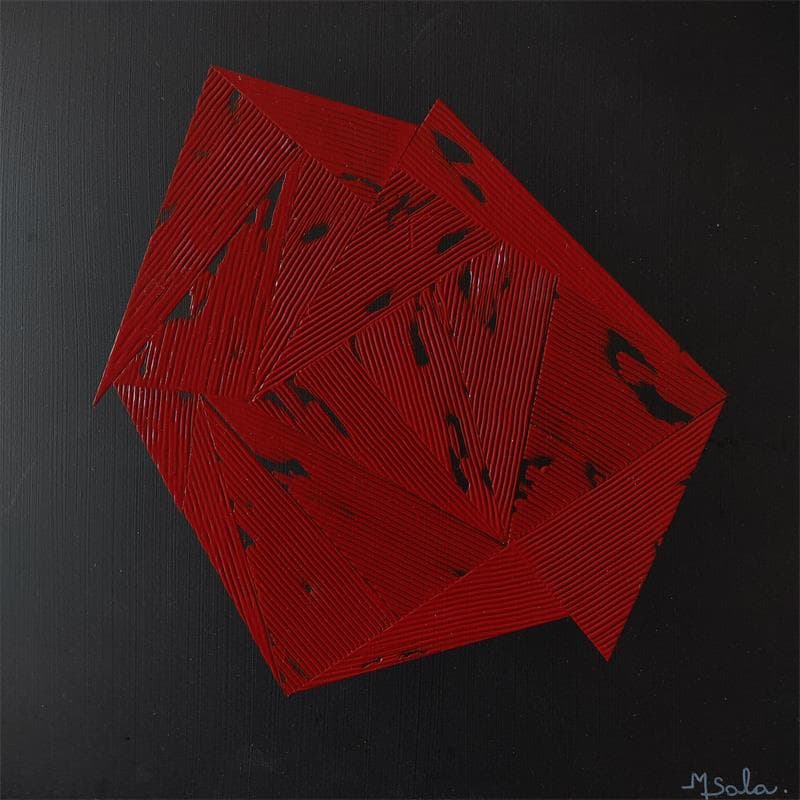 Peinture Arcanes par Sala Michèle | Tableau Abstrait Acrylique minimaliste