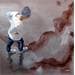 Peinture Le sel de novembre par Sand | Tableau Figuratif Paysages Marine Scènes de vie Acrylique