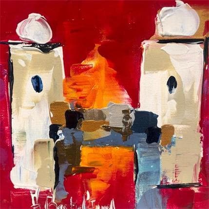 Painting Pour toi by Bastide d´Izard Armelle | Painting Abstract Minimalist, Pop icons
