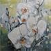 Painting Blooming Orchid by Lunetskaya Elena | Painting Figurative Landscapes Oil