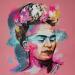 Gemälde Frida Kahlo von Sufyr | Gemälde Figurativ Porträt Graffiti