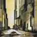 Gemälde NEW -YORK 1 von Langlois Jean-Luc | Gemälde Figurativ Urban Aquarell