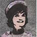 Painting Jackie Kennedy by G. Carta | Painting Street art Mixed Portrait Pop icons