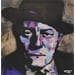 Gemälde Jean Gabin von G. Carta | Gemälde Street art Porträt Graffiti Acryl