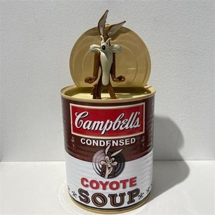Sculpture Coyote by TED | Sculpture Pop art Mixed Pop icons