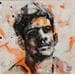Painting Man of mystery by Graffmatt | Painting Street art Mixed Portrait