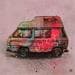 Painting Urban van by Graffmatt | Painting Street art Pop icons Graffiti Acrylic