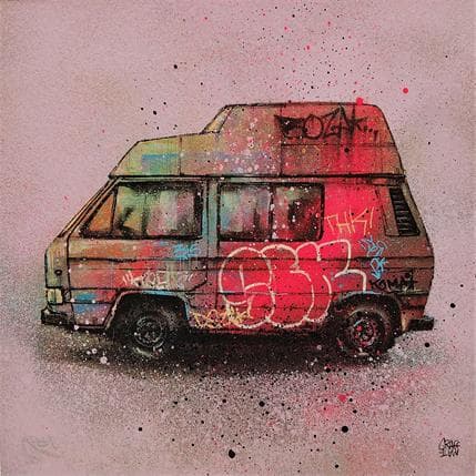 Painting Urban van by Graffmatt | Painting Street art Graffiti, Mixed Pop icons