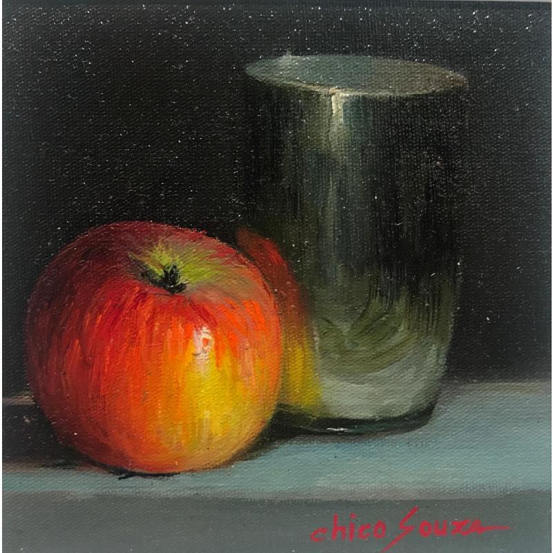 Painting Silver 05 by Chico Souza | Painting Figurative Still-life Oil