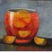 Painting Refresco by Chico Souza | Painting Figurative Still-life Oil