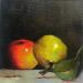 Painting Marmelo by Chico Souza | Painting Figurative Still-life Oil