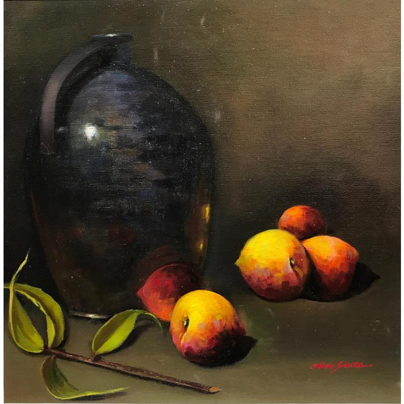 Painting Cerâmica rustica by Chico Souza | Painting Figurative Still-life Oil