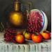 Painting Feira livre by Chico Souza | Painting Figurative Still-life Oil