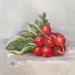 Painting Radishes  by Gouveia Magaly  | Painting Realism Still-life Oil