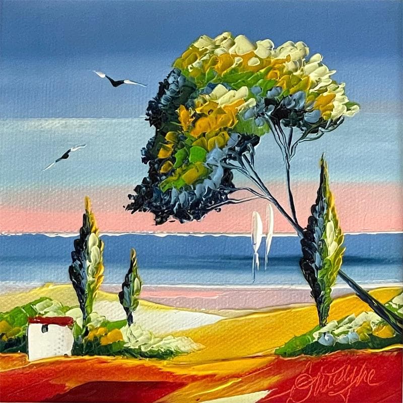 Peinture Horizon plaisir  par Fonteyne David | Tableau Acrylique