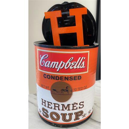 Sculpture Campbell Soup H by TED | Sculpture Pop art Mixed Pop icons