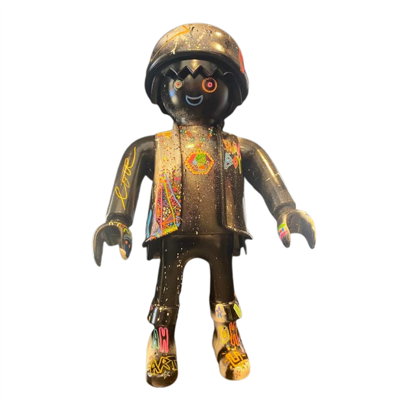 Sculpture Wax Boy par Donomiq | Sculpture Pop Art Objets détournés icones Pop