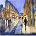Painting Rentrer chez soi  by Jones Henry | Painting Watercolor