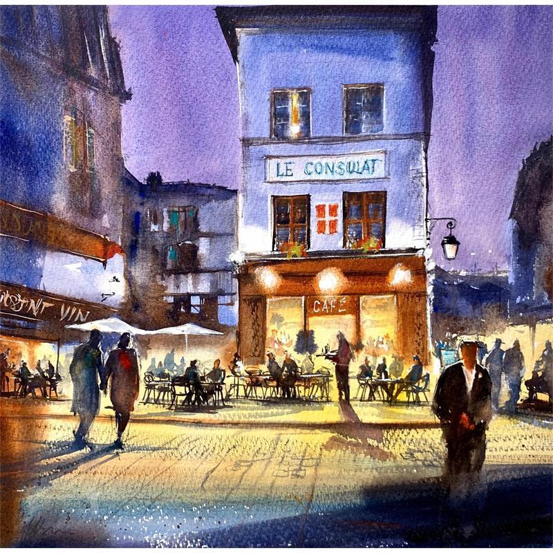 Gemälde Le Consulat  von Jones Henry | Gemälde  Aquarell
