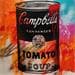 Painting Campbell's Soup by Mestres Sergi | Painting Pop art Graffiti Mixed Pop icons