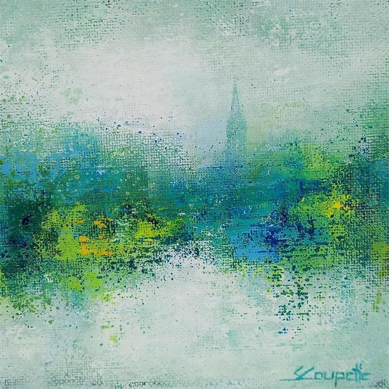 Painting BYE BYE by Coupette Steffi | Painting Abstract Acrylic Urban