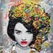 Peinture Sans titre par Lenud Valérian  | Tableau Street Art Portraits Icones Pop Graffiti