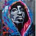 Painting #36.9 by Dashone | Painting Street art Mixed Portrait Pop icons