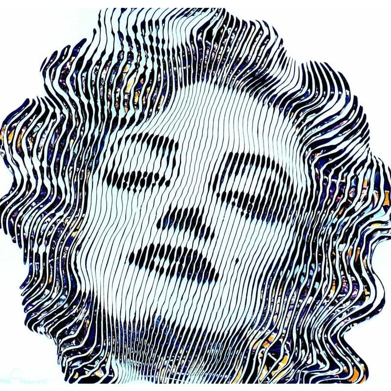 Painting The only one Marylin Monroe by Schroeder Virginie | Painting Pop art Acrylic Pop icons