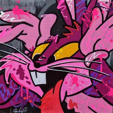 Peinture #36.7 par Dashone | Tableau Street Art animaux, icones Pop