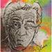 Gemälde De Niro von Luma | Gemälde Street art Porträt Pop-Ikonen Acryl