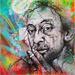 Peinture Intoxicated Man par Luma | Tableau Icones Pop Acrylique