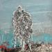 Gemälde Pour la beauté de ce moment von Escolier Odile | Gemälde Figurativ Acryl Sand