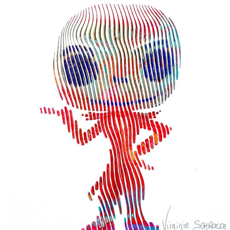 Painting Mr Jack by Schroeder Virginie | Painting Pop art Pop icons Mixed