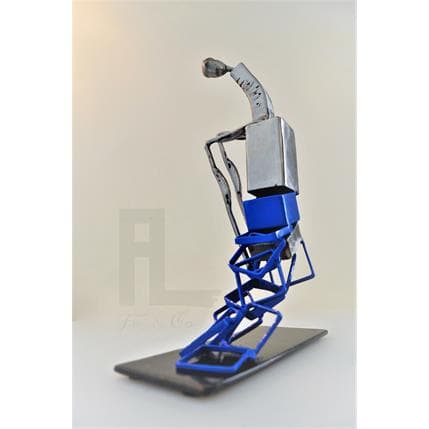 Sculpture L'effondrement #2 by AL Fer & Co | Sculpture Recycling Metal