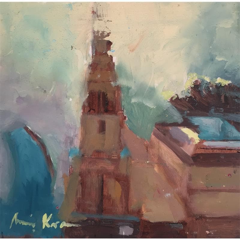 Painting Seville tour by Karoun Amine  | Painting Figurative Urban Oil