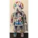 Sculpture Playmobil Keith Haring par Frany La Chipie | Sculpture Pop Art Objets détournés Mixte
