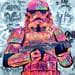 Painting Stormtrooper by Kedarone | Painting Pop art Pop icons Graffiti