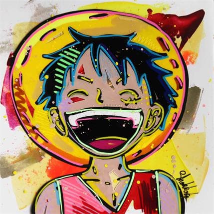 Painting Luffy 303b by Shokkobo | Painting Pop art Mixed Pop icons