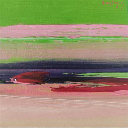 Painting Ambiance 5 by Guy Viviane  | Painting Abstract Oil Minimalist
